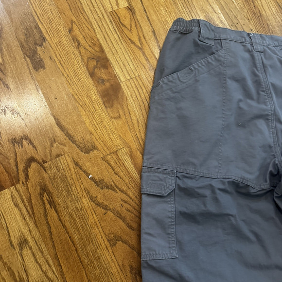 5.11 Tactical Canvas Cotton Pants Men’s 42x30 Gray Cargo Utility Work Outdoor - Picture 7 of 15